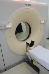 Diagnóstico por Imagem do Hrim, são feitas cerca de 1500 tomografias, 1000 ultrassons e 1300 RX por mês